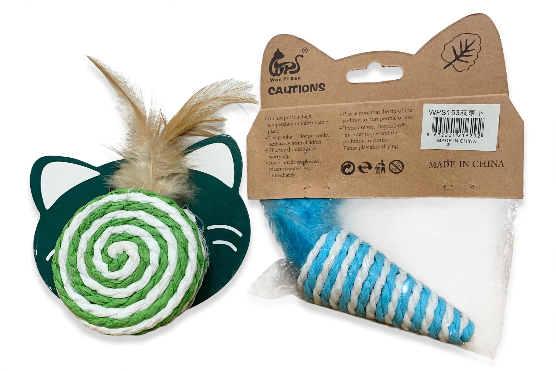 Set de Juguetes para Gato
