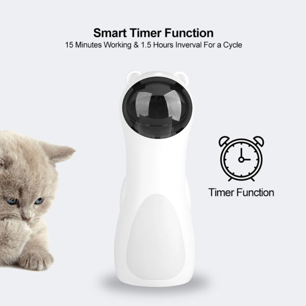 Automatic Laser Cat Toy Bear Laser Cat Toy LED Red Laser Cat Cat Toy - Image 6