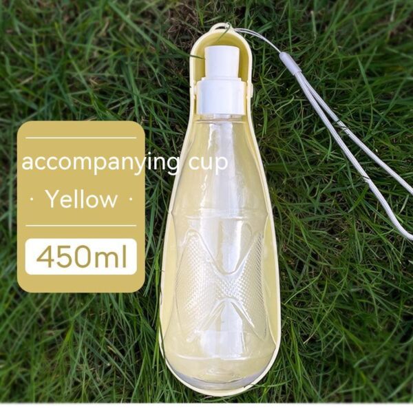 Portable Water bottle for Outdoor with Folding options- 550ml to feed Pets - Image 9