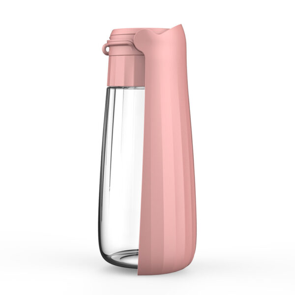 Portable Water bottle for Outdoor with Folding options- 550ml to feed Pets - Image 5