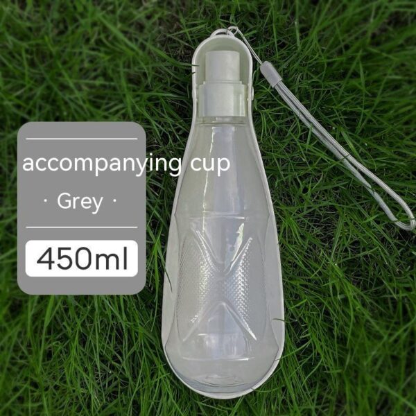 Portable Water bottle for Outdoor with Folding options- 550ml to feed Pets - Image 10