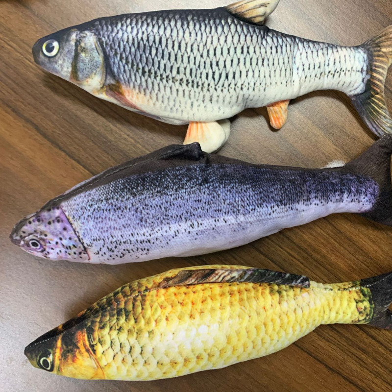 Electric Jumping Fish Simulation Electric Fish Toy for Cat -Without Cat Nip Version - Image 2