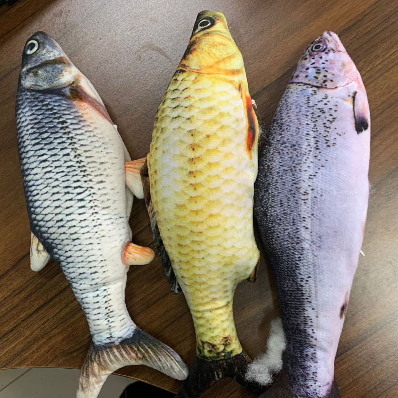 Electric Jumping Fish Simulation Electric Fish Toy for Cat -Without Cat Nip Version - Image 5