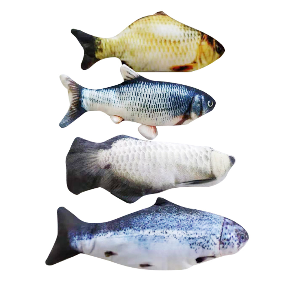 Electric Jumping Fish Simulation Electric Fish Toy for Cat -Without Cat Nip Version - Image 9